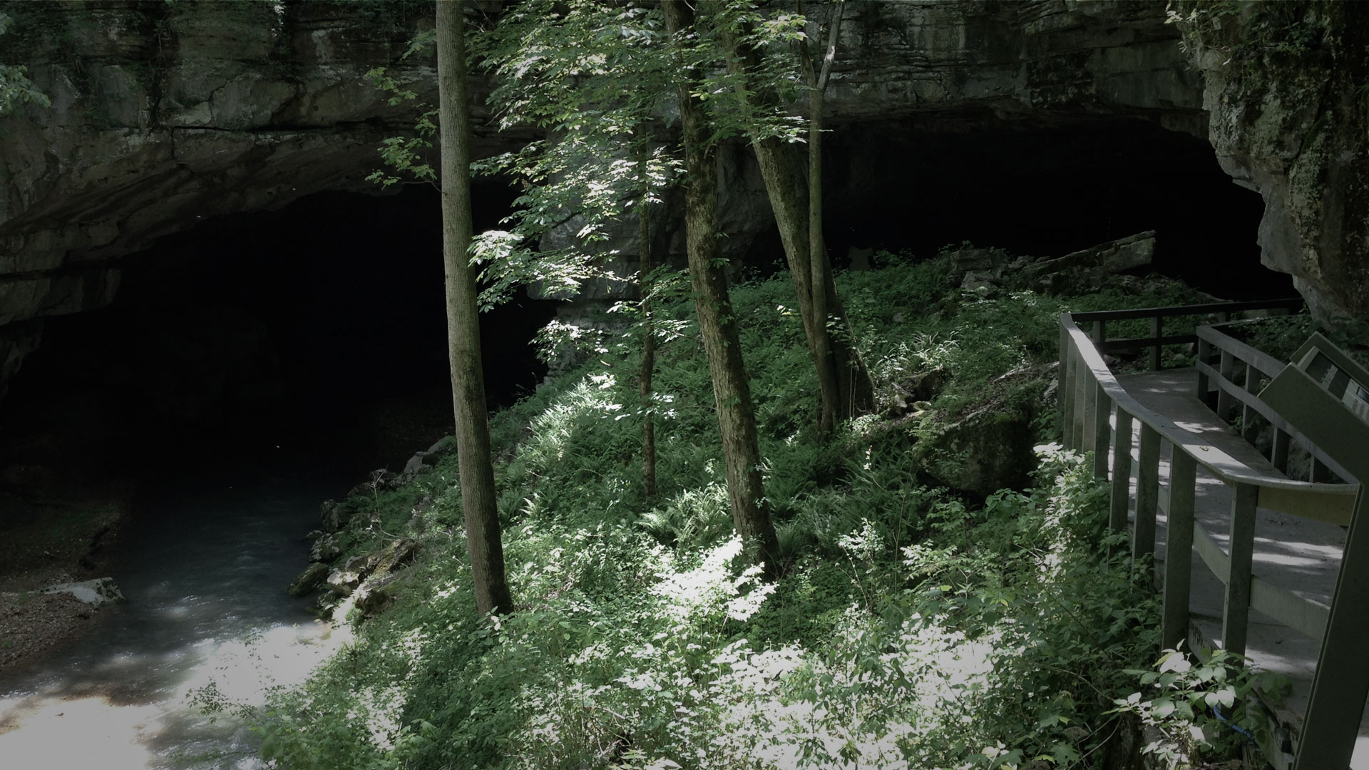 Russell Cave National Monument in Bridgeport, Alabama