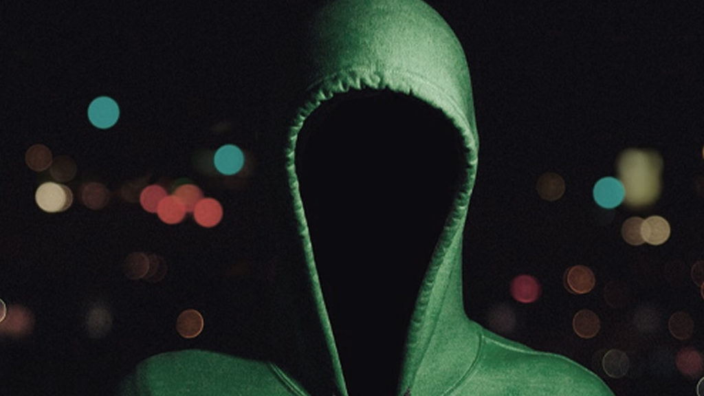 A mysterious figure in a hoodie.